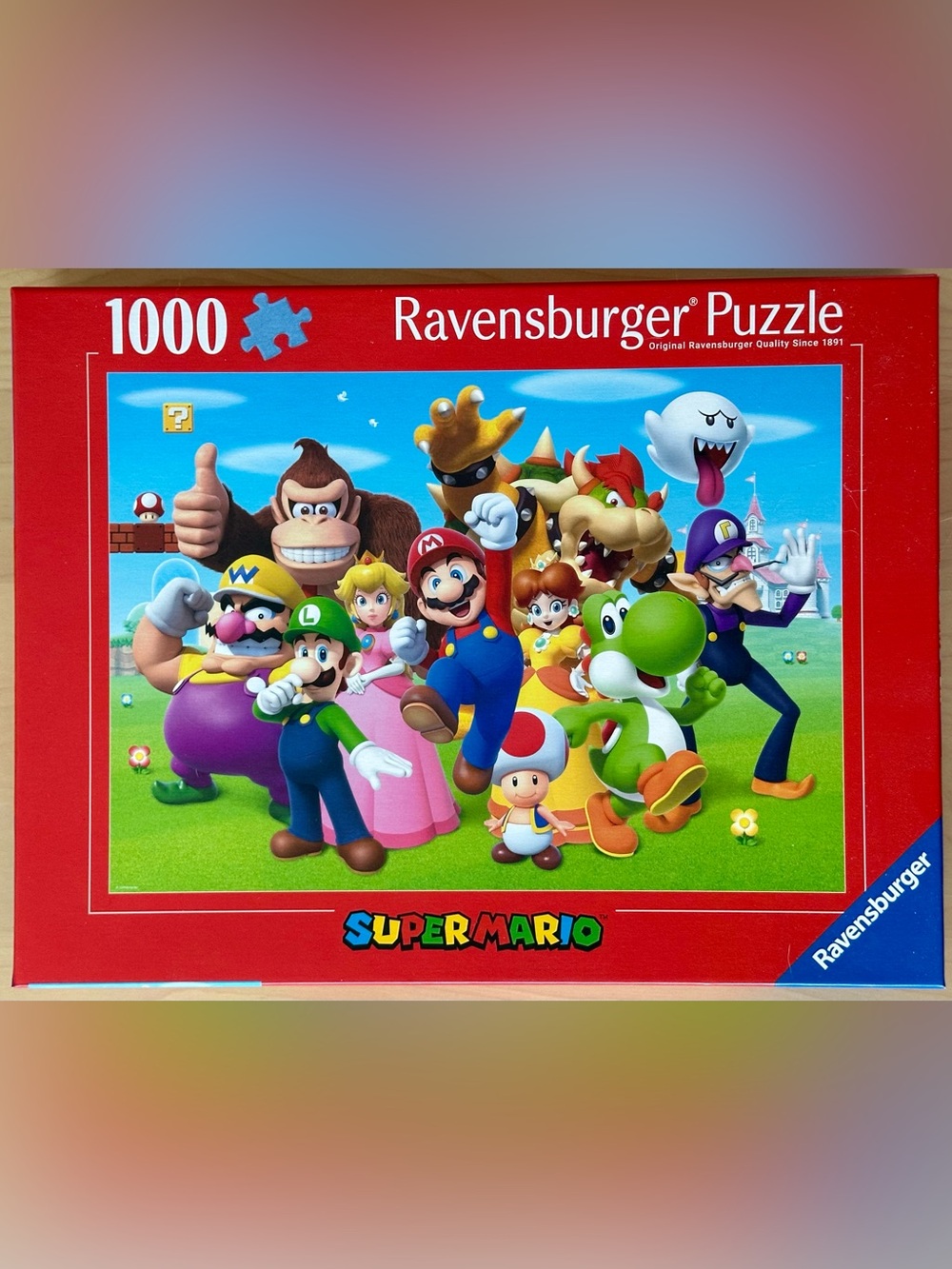 BRAND NEW 1000-piece Ravensburger Super Mario Puzzle